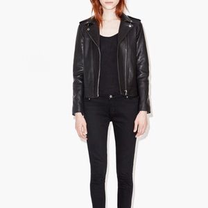 The Kooples Lambskin Leather Jacket